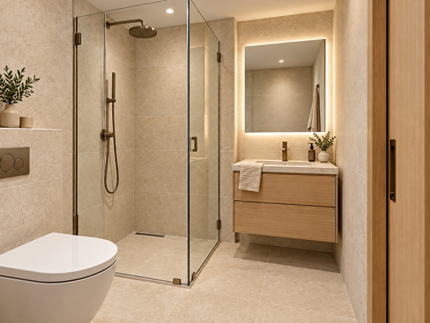Modernes Badezimmer